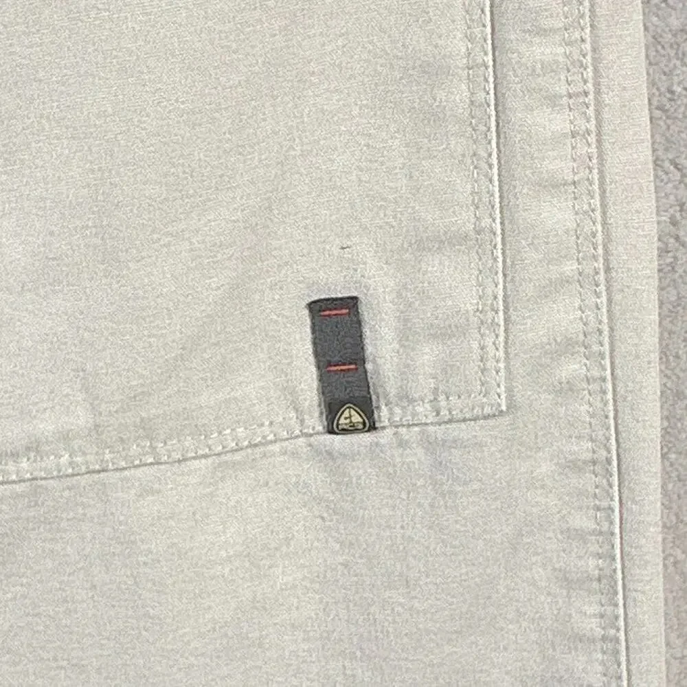 VTG Nike ACG Pants Mens 30 Khaki Double Knee Workwear Utility Hiking Skate Y2K